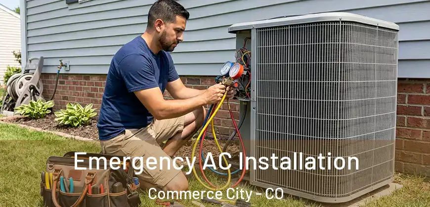  Emergency AC Installation Commerce City - CO
