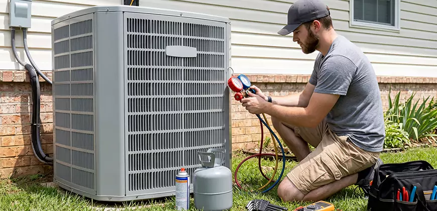 Emergency Air Conditioning Retrofit in Commerce City